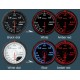 Black 52mm CR 52 FUEL PRESS Gauge